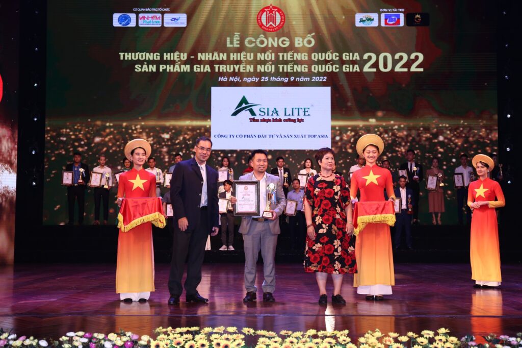 Nhựa kính cường lực Asia Lite đạt giải thưởng trong các thương hiệu nổi tiếng năm 2022
